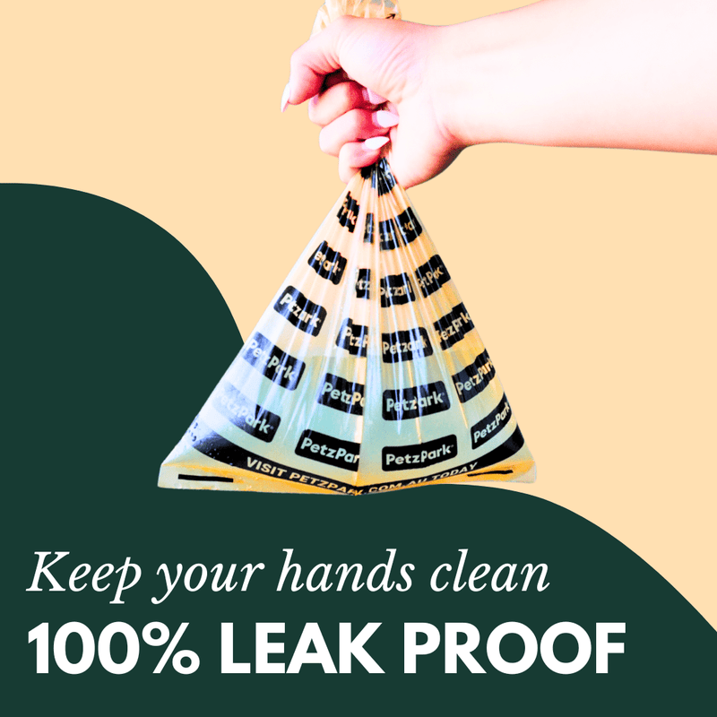 leak proof dog poop bags