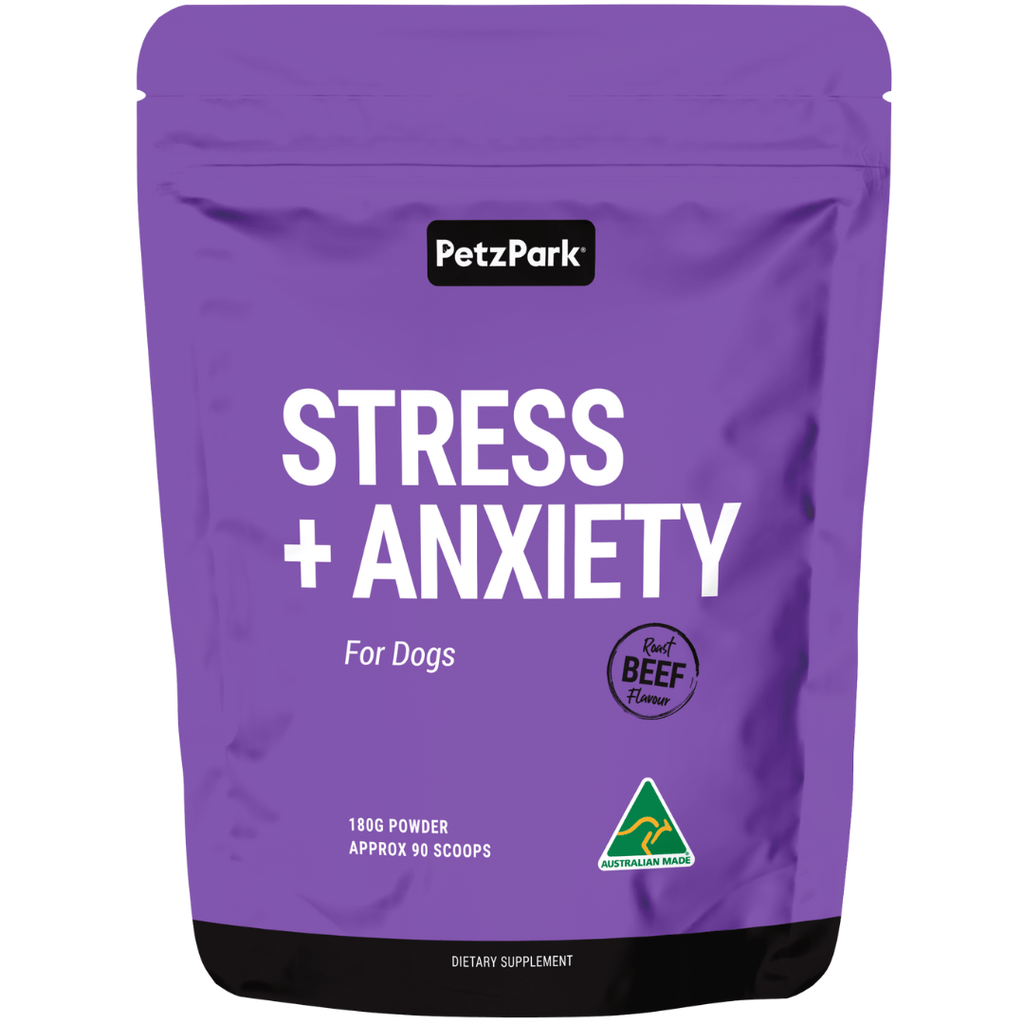 Anti stress and anxiety for dogs, stress relief, no more fidgeting whimpering separation anxiety, product for dog anxiety