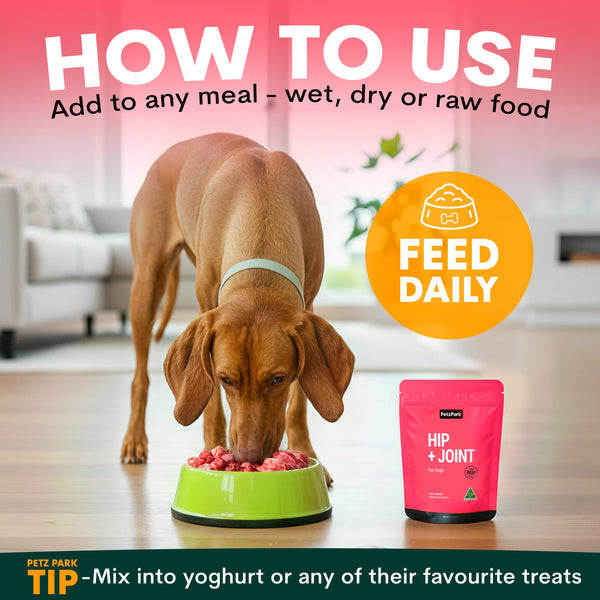 how to use petz park supplements for dogs