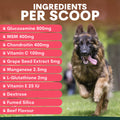petz park hip and joint supplement for dogs ingredients