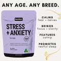 calming supplement for cats, cat powder for anxiety, anxiety supplement, calming supplements, what does a calming supplement do
