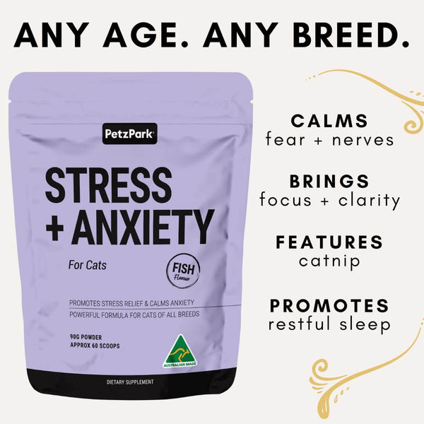 calming supplement for cats, cat powder for anxiety, anxiety supplement, calming supplements, what does a calming supplement do