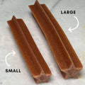 petz park dental stick small and large sizes