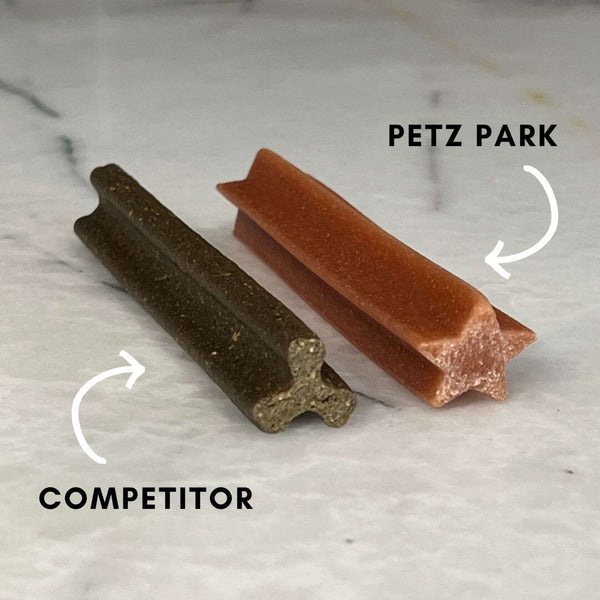 petz park dental stick comparison