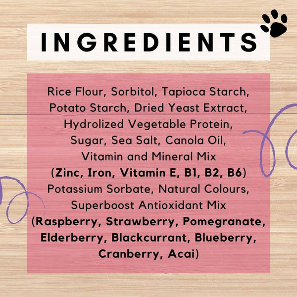 petz park dental sticks ingredients
