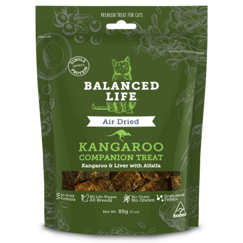 kangaroo cat treats, balanced life cat treats